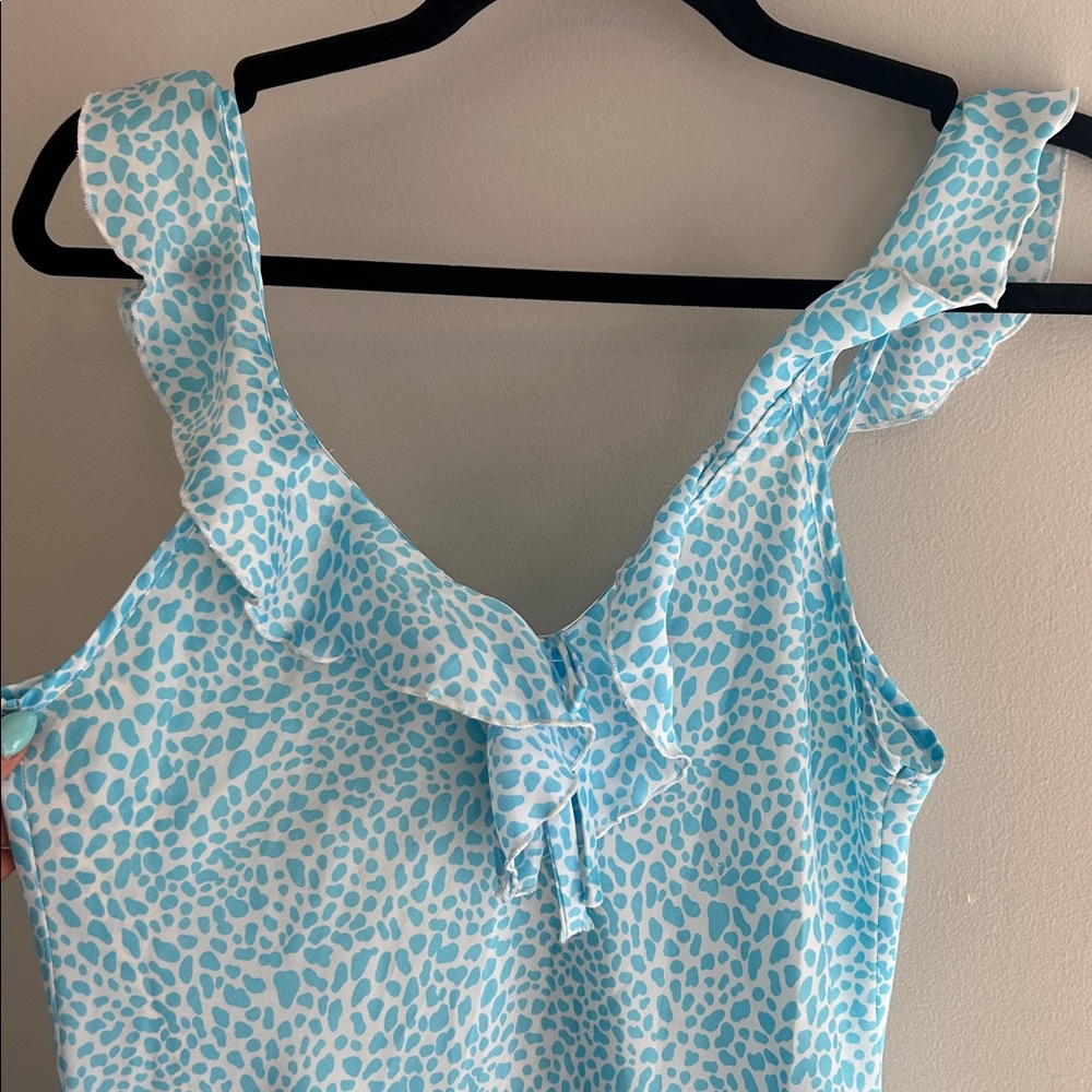 Silky-like Spring dress - Picture 3 of 7
